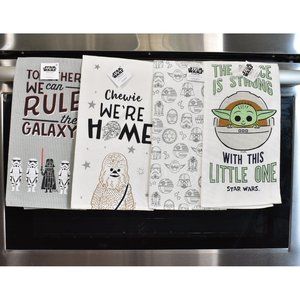 Star Wars Kitchen Towels Variety Pack - Set of 4